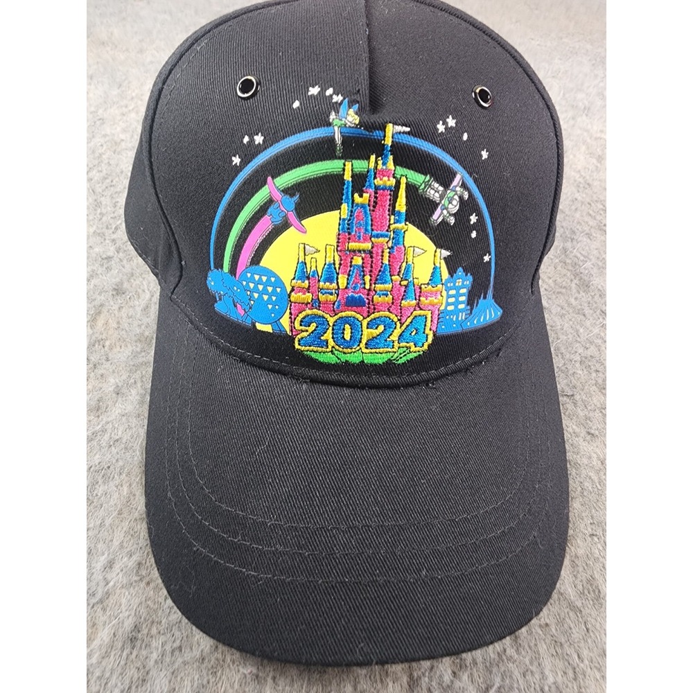 Disney 2024 Walt Disney World Castle Tinker Bell Dumbo Buzz Adjustable Hat
